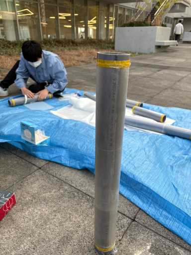 次世代ロケット機体成形